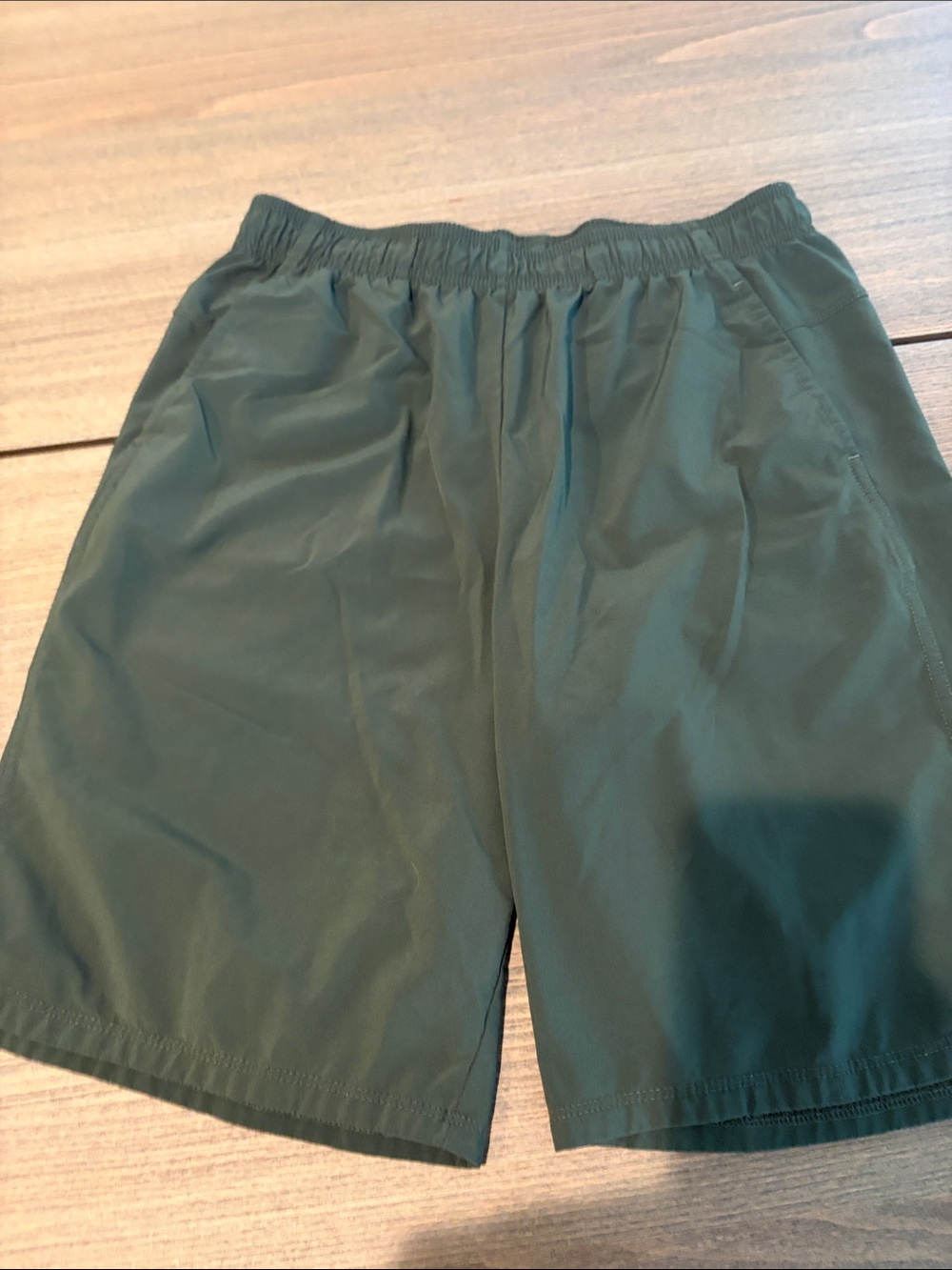 all in motion Dark Green Athletic Shorts with Elastic Waist